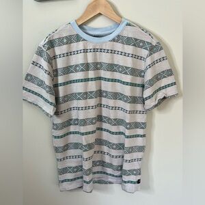 Patterned Short Sleeve Men's Tee